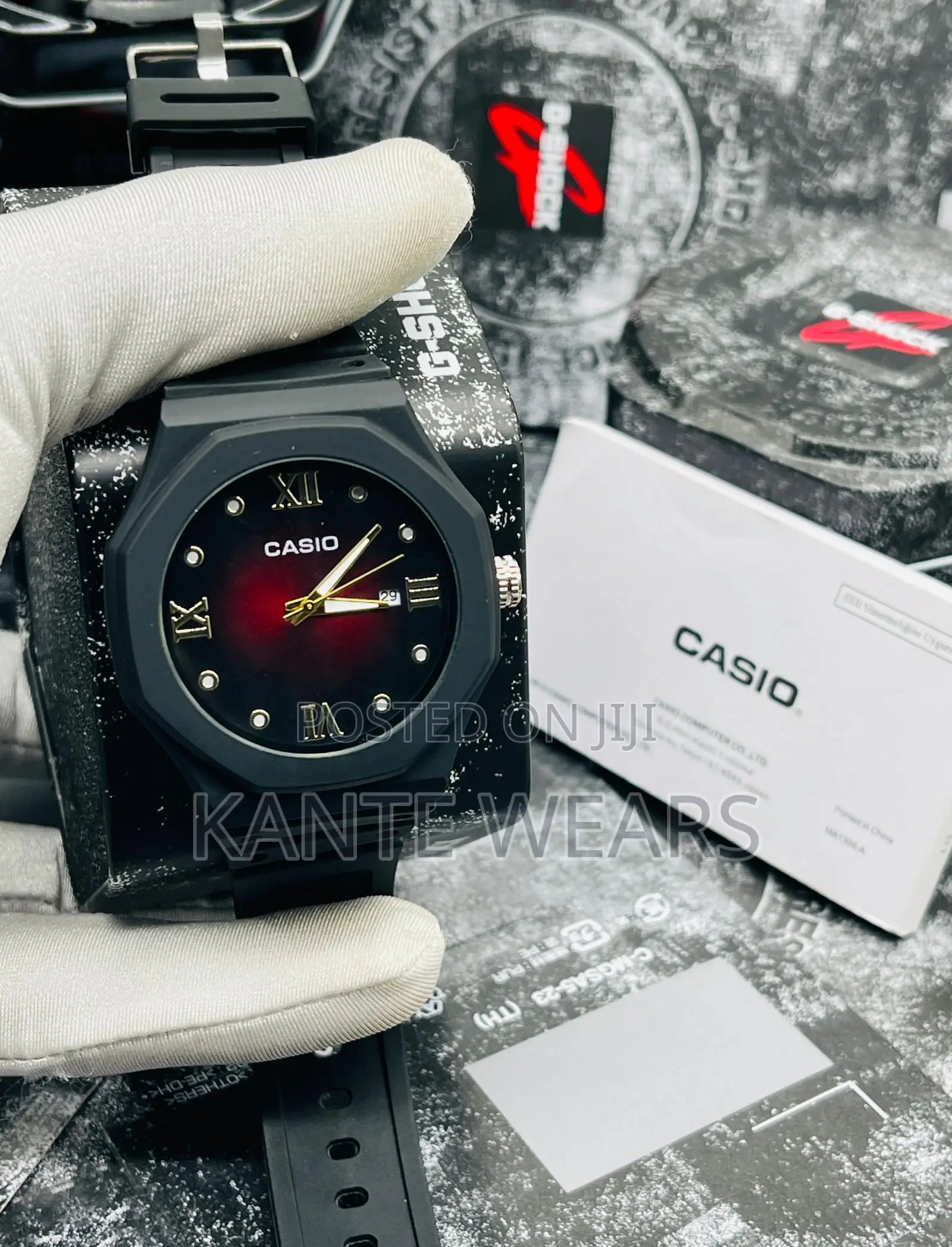 Gshock Casio Quartz Rubber Wristwatch