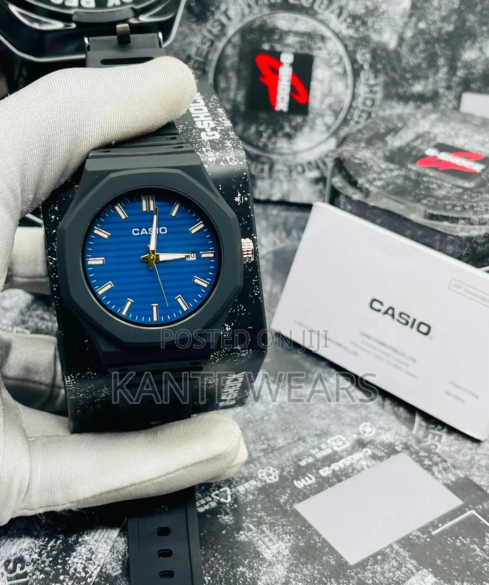 Gshock Casio Quartz Rubber Wristwatch