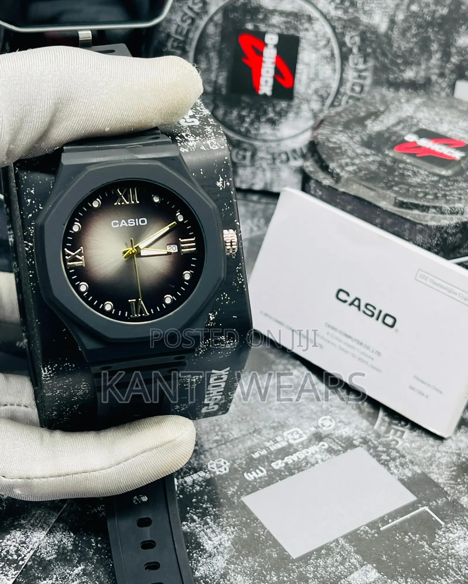 Gshock Casio Quartz Rubber Wristwatch