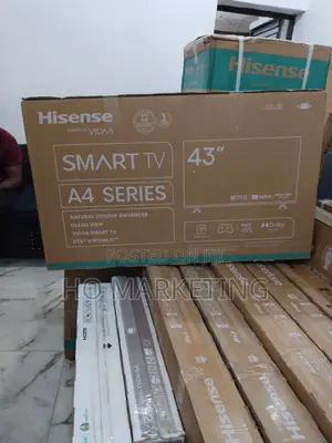 Hisense 43 Inches Uhd Smart Tv With Roku and Motion Enhancement Tv