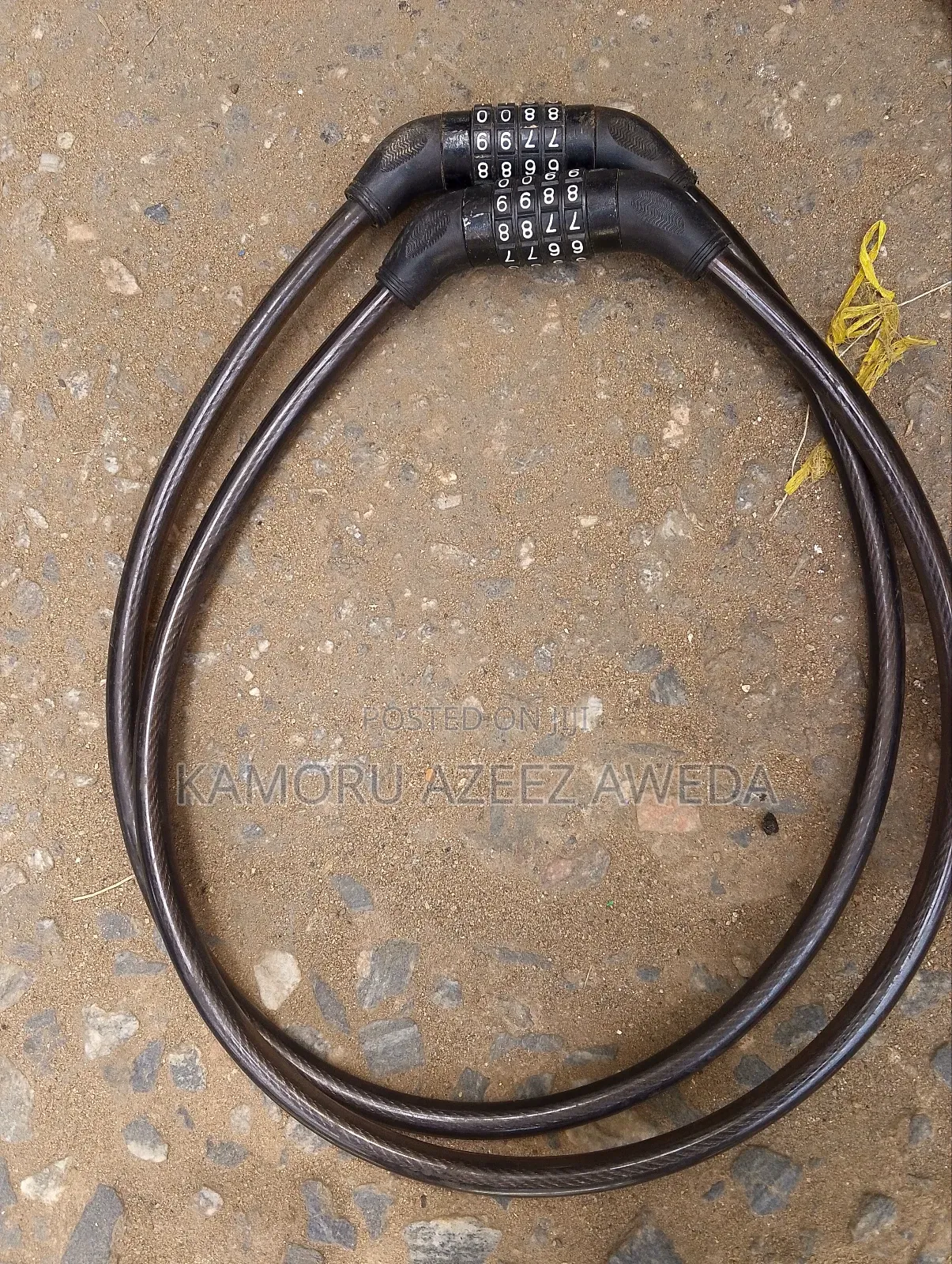 Bicycle Lock Original With Combination
