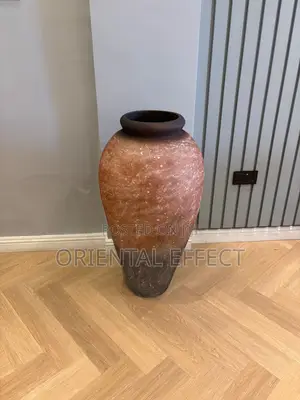 Big Antique Nyx Planter – Luxury Sunset Finish Flower Pot