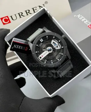 High Quality Leather Curren Watch Full Package Box and Bag