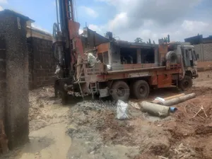 Drilling of Borehole Indian Rig Ibadan