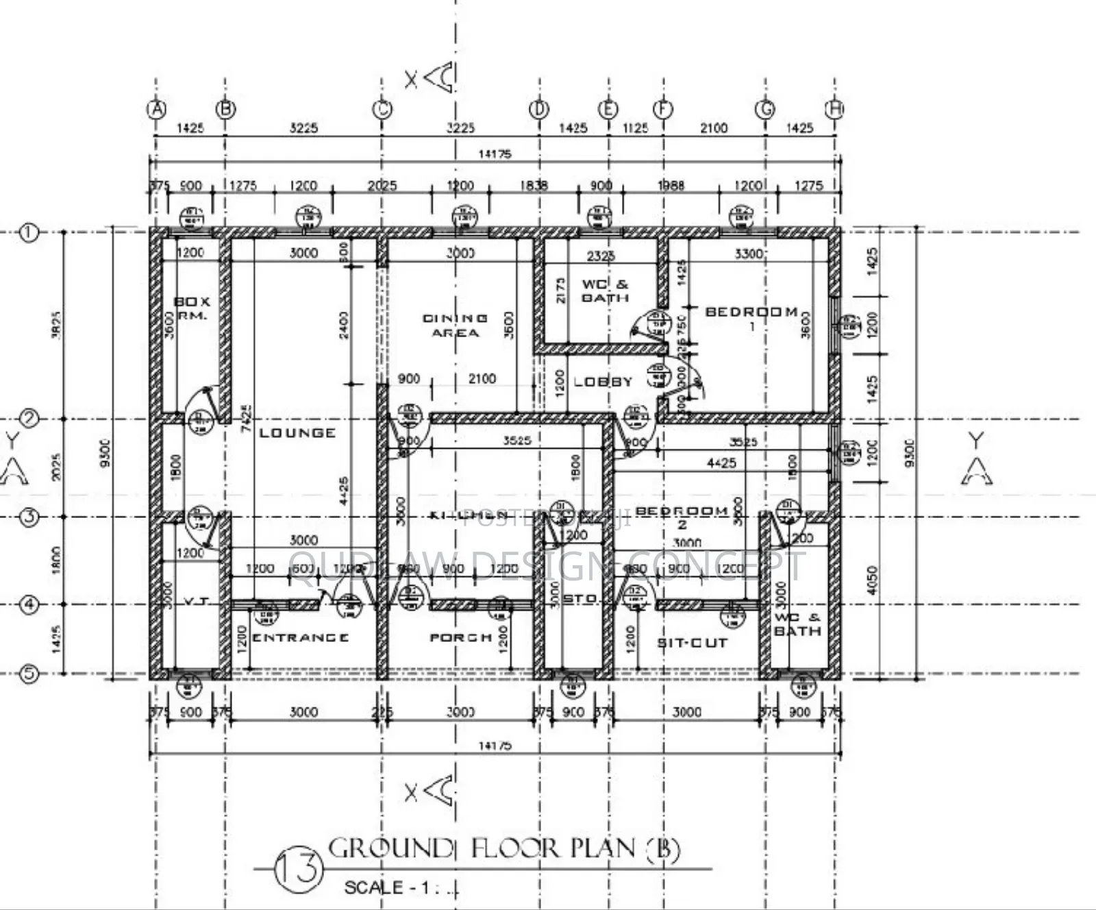 Architectural Working Drawing