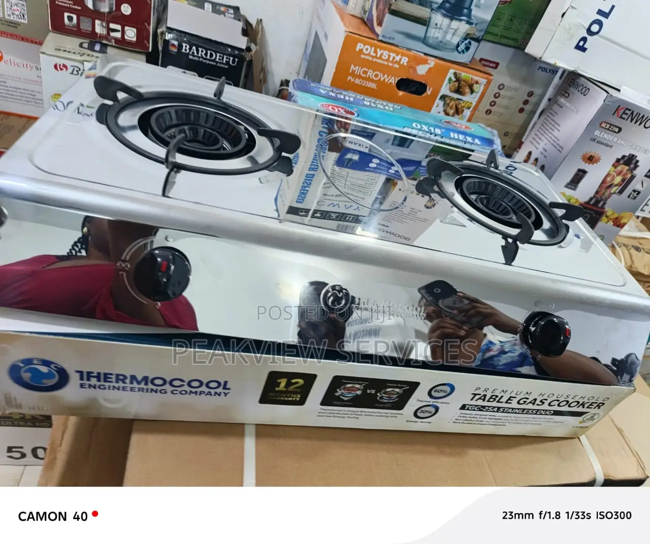 Thermocool High Flame 2 Gas Burner