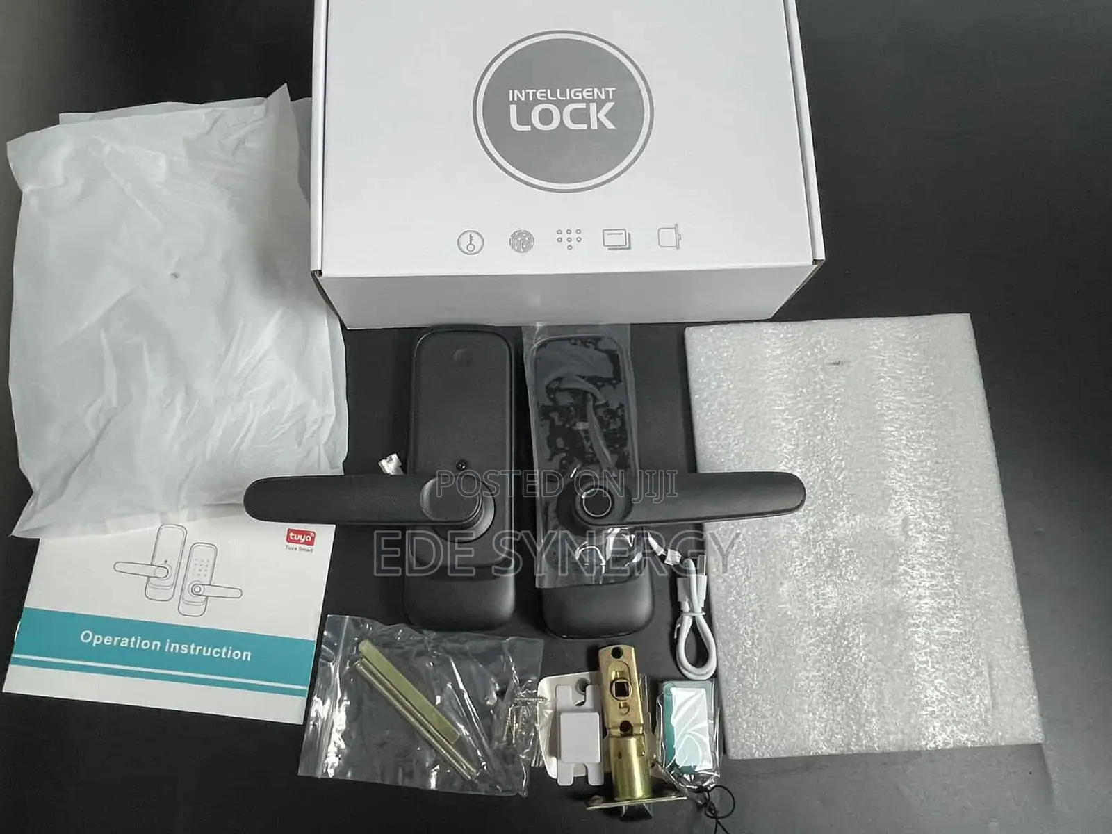 Handle Lock Biometric Smartlock for Hotels and Offices