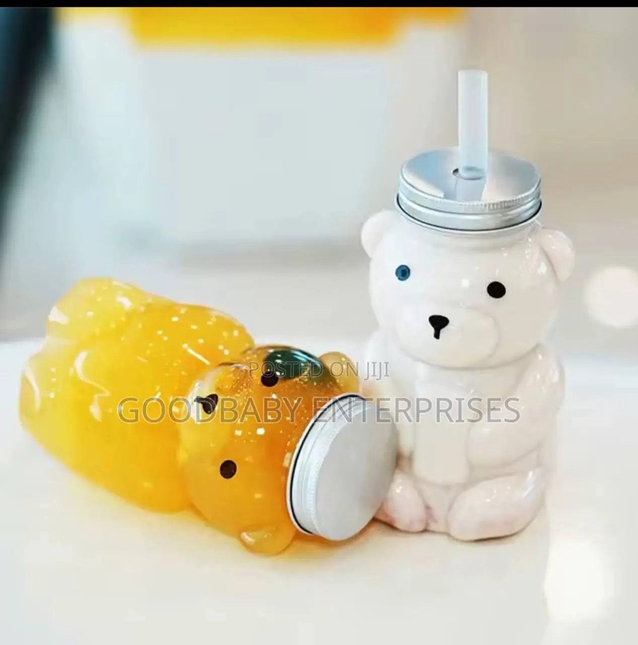 Bear Transparent Bottles