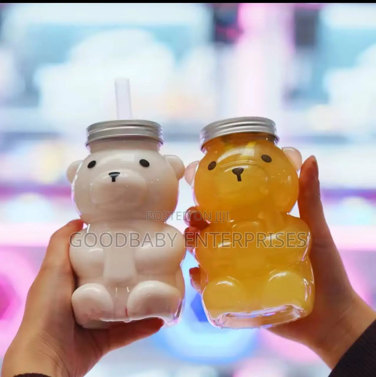 Bear Transparent Bottles