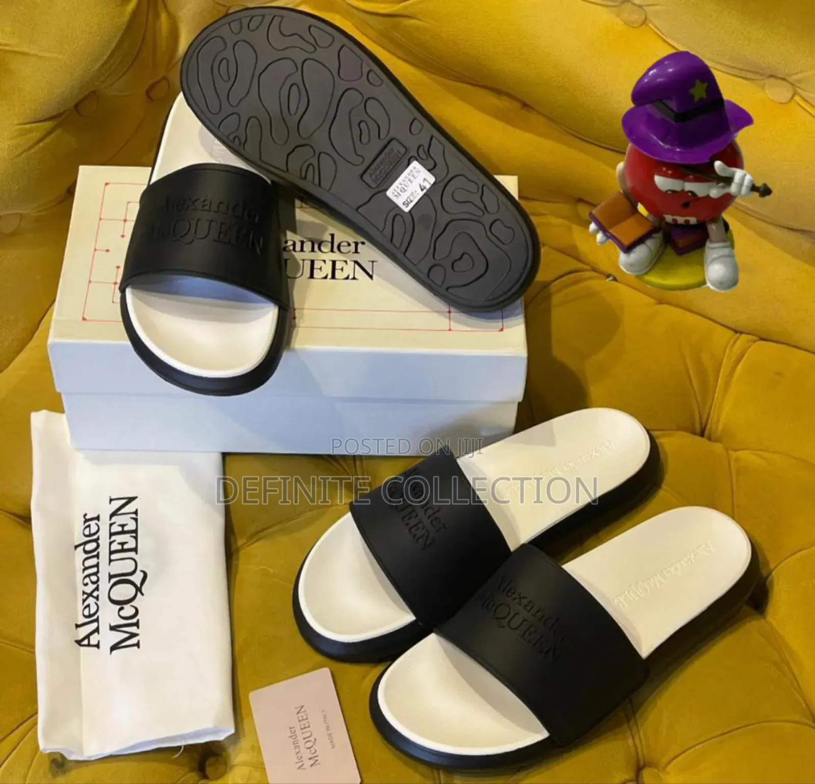 Alexander McQueen Luxury Slides