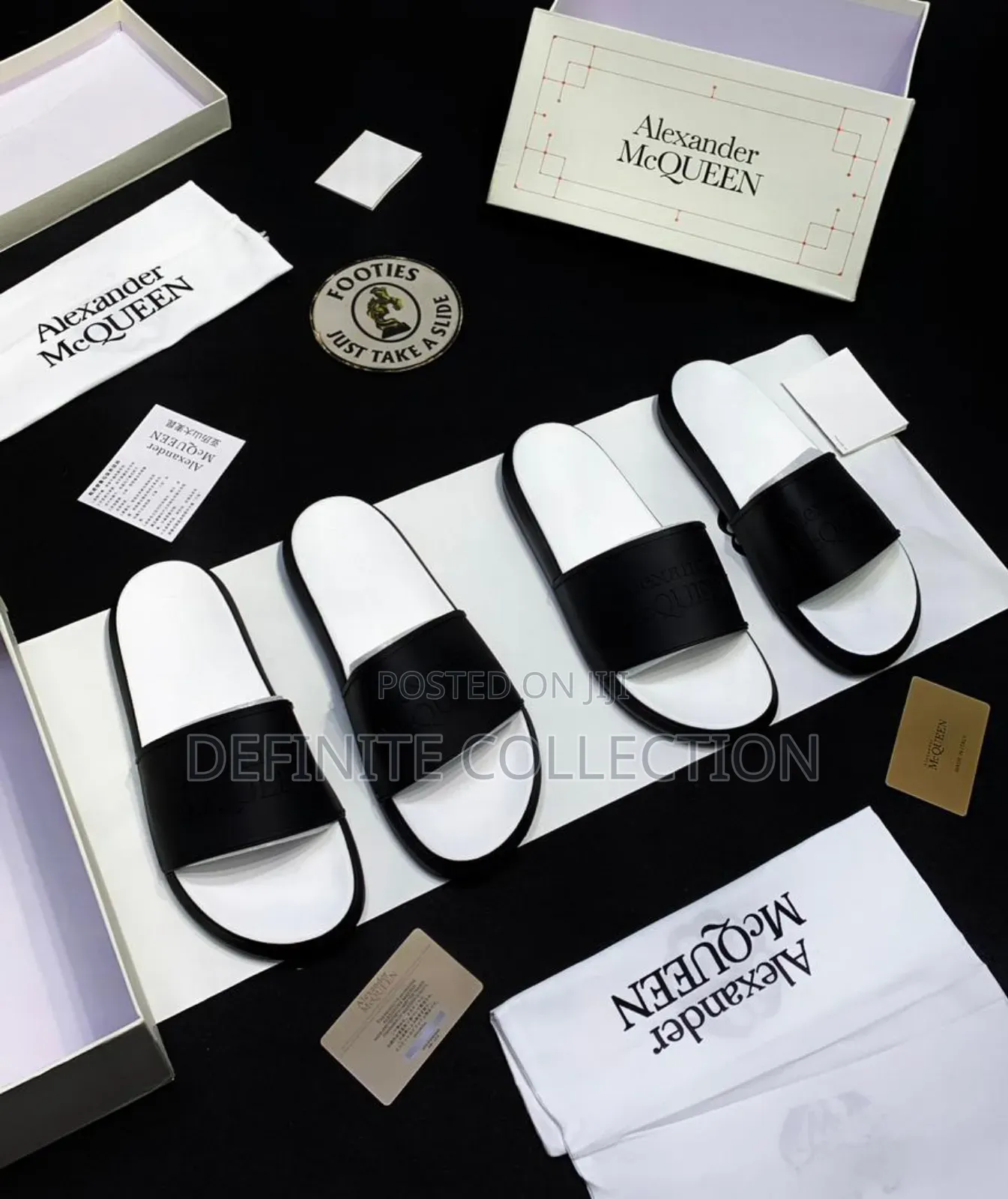 Alexander McQueen Luxury Slides