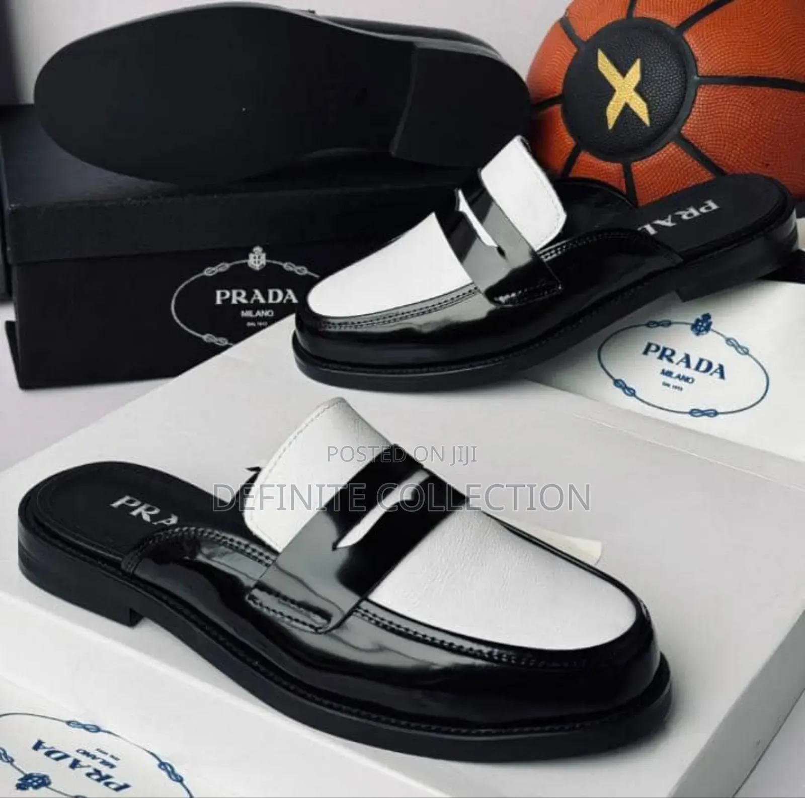 Glossy Prada Halfshoe