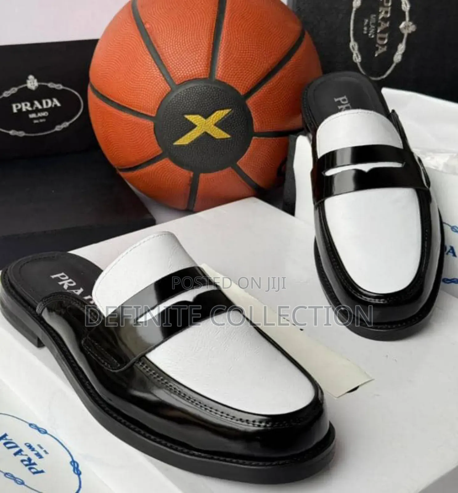 Glossy Prada Halfshoe