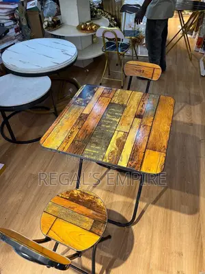Ceramic Table and Chair