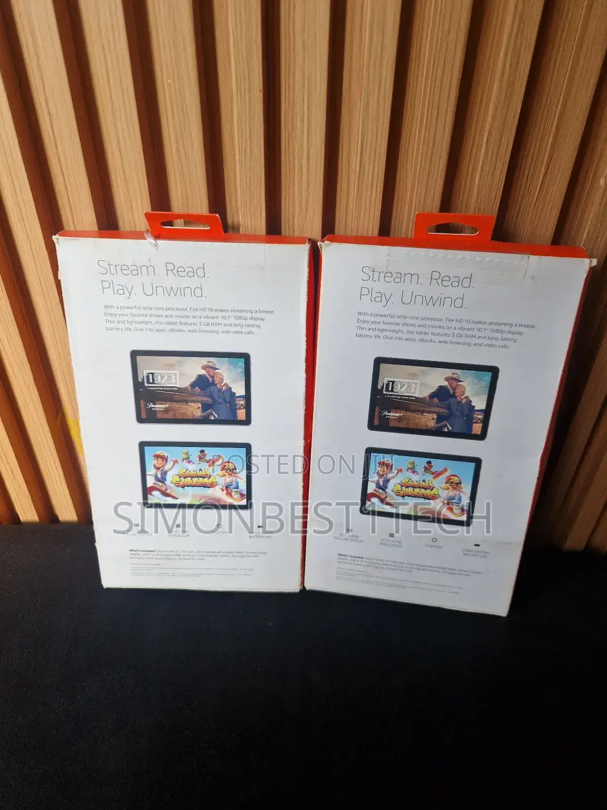 New Amazon Fire HD 10 32 GB Black
