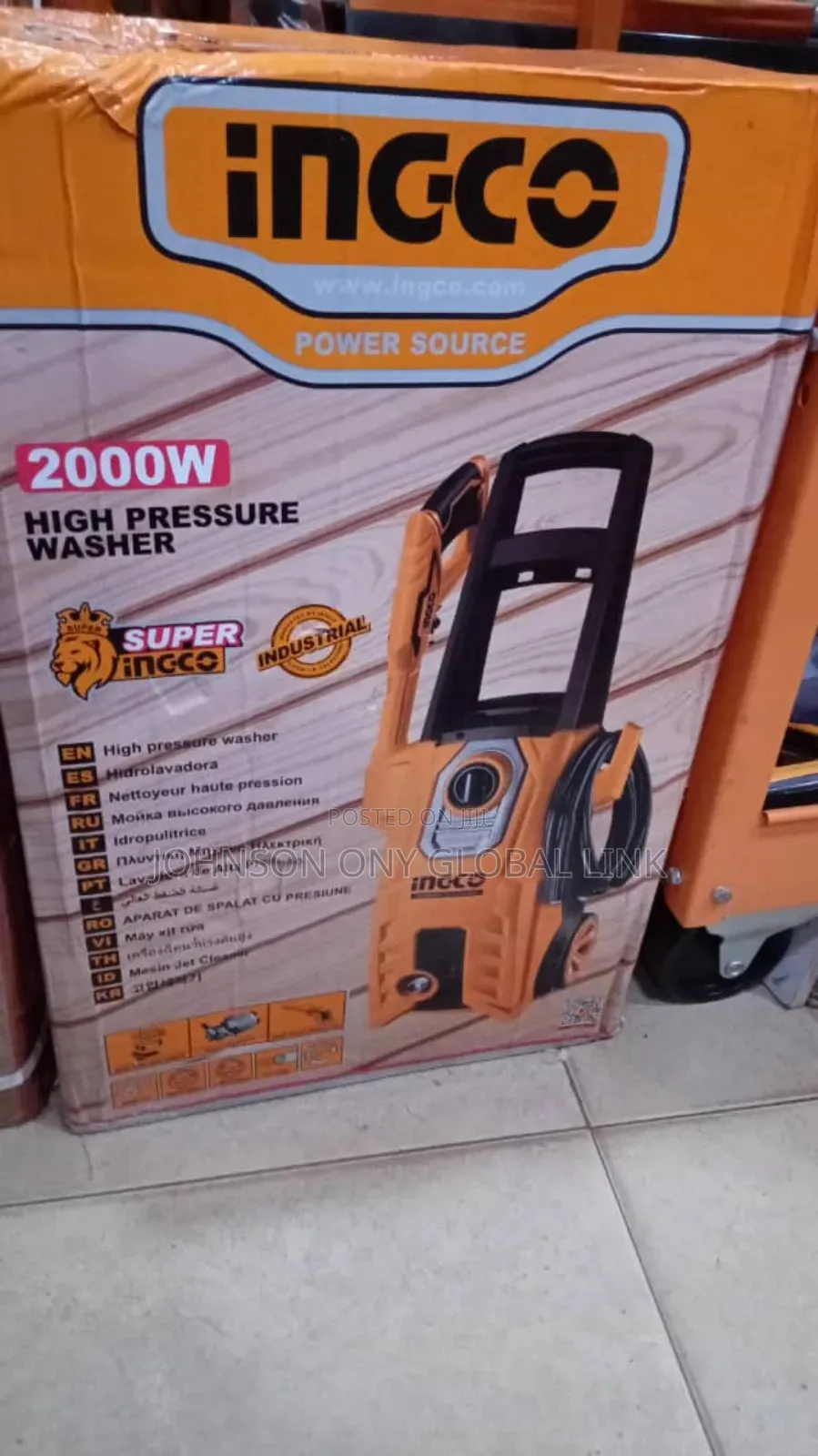 Ingco Pressure Machine 2000w