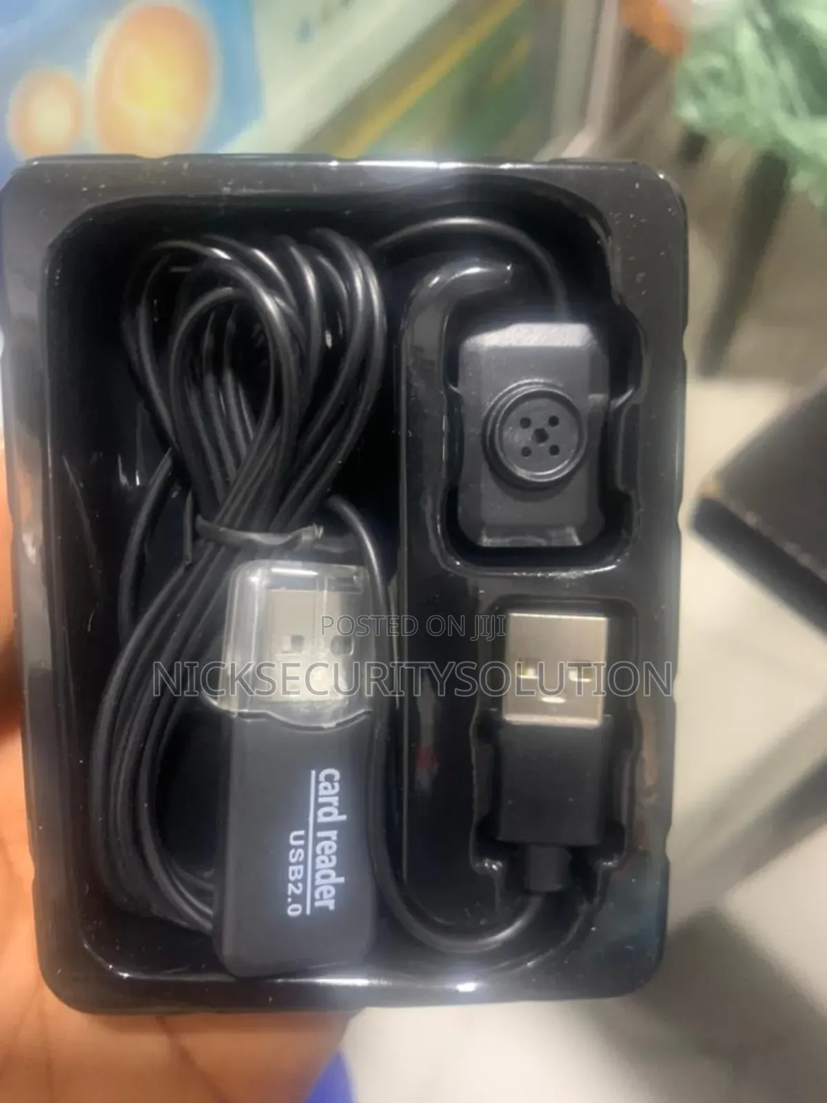 Wearable Mini Hidden Button Shirt Camera