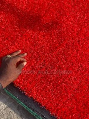 Red Artificial Grass Turf