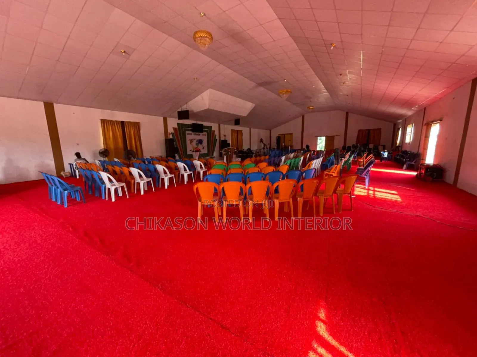 Red Artificial Grass Turf