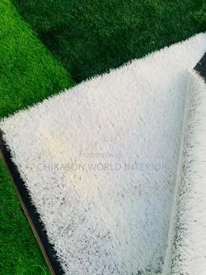 White Artificial Grass Turf