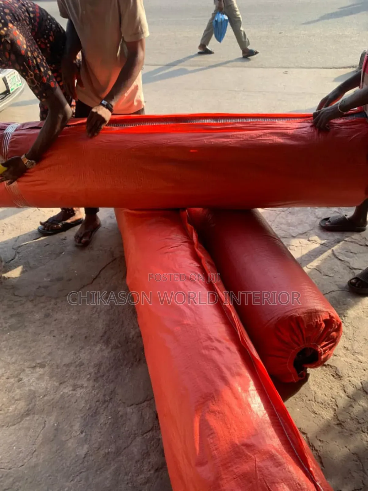 Red Artificial Grass Turf