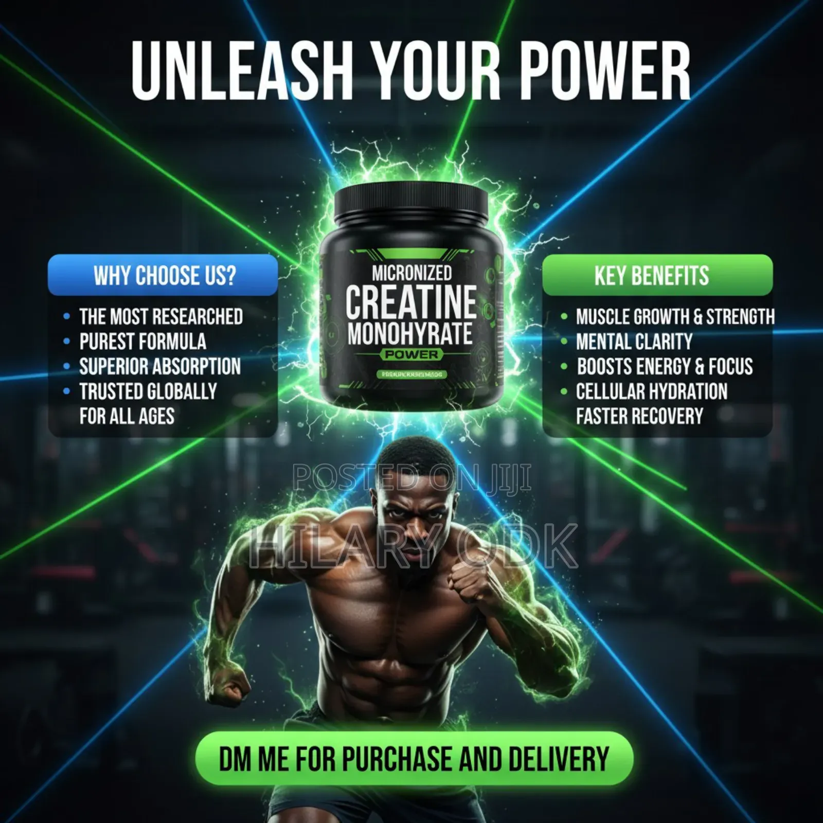 Micronized Creatine Monohydrate Powder