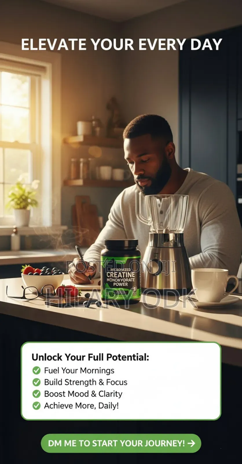 Micronized Creatine Monohydrate Powder
