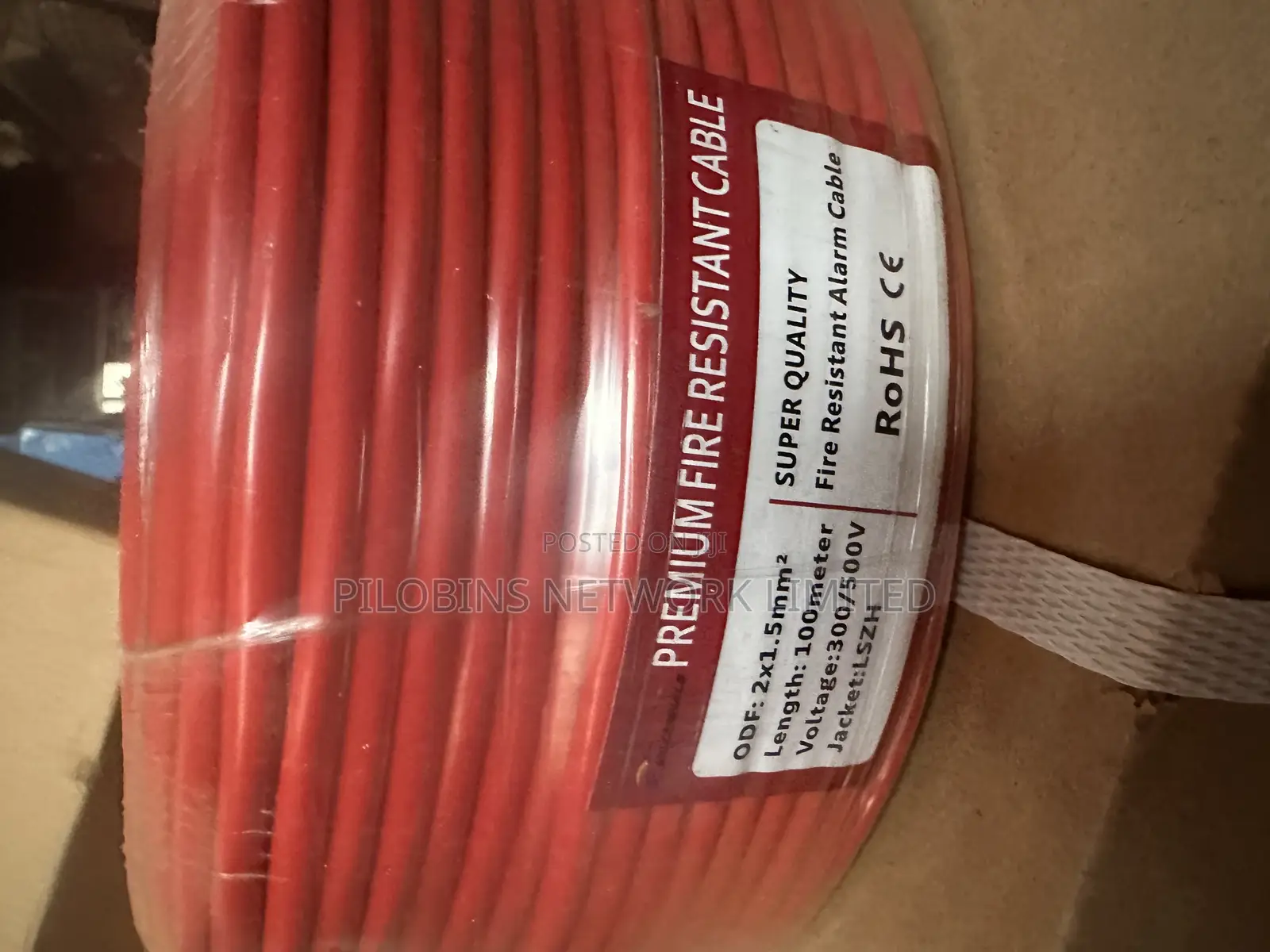 Millennals Solid Copper Fire Resistant Cable
