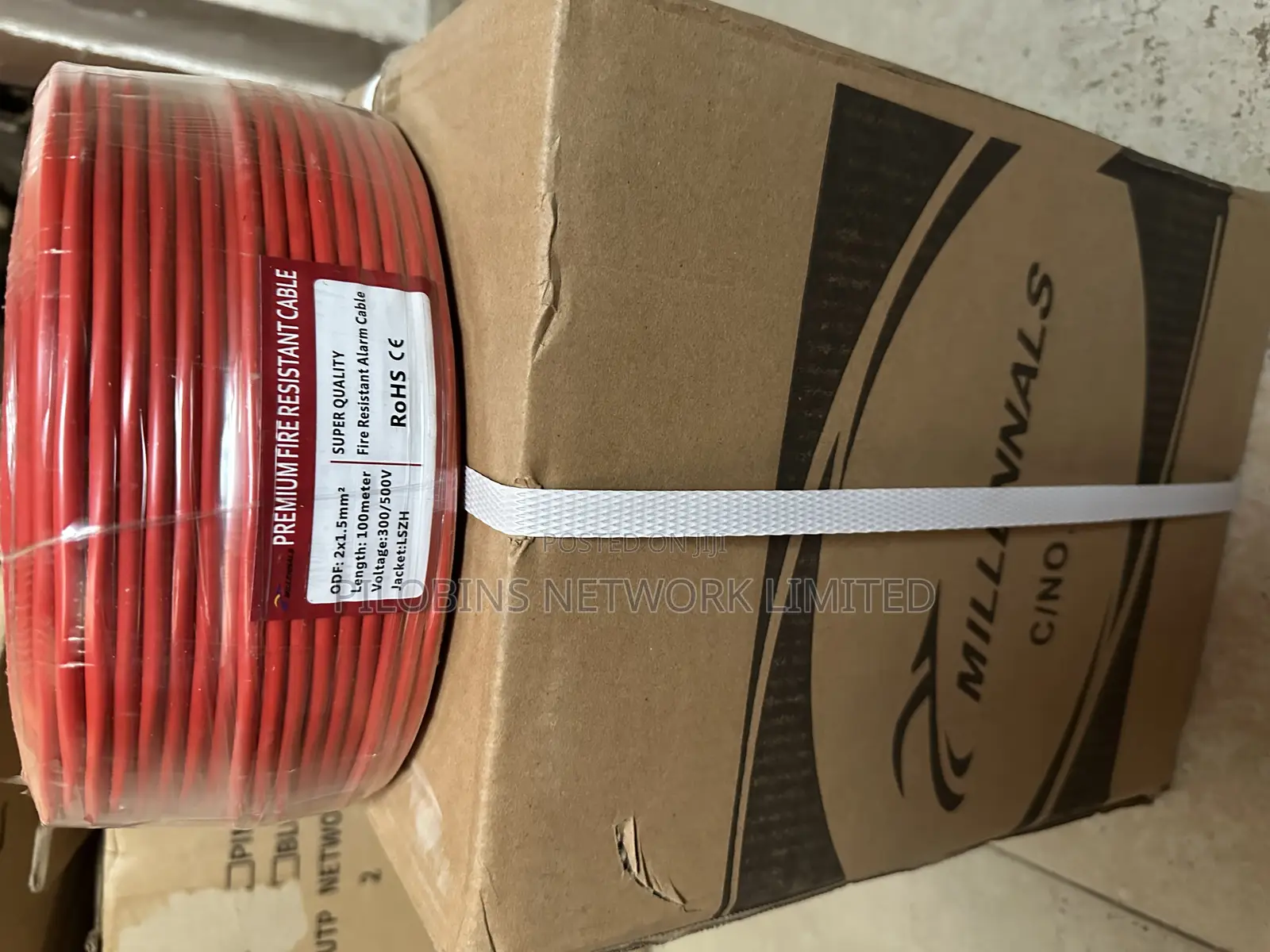 Millennals Solid Copper Fire Resistant Cable