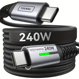 Ldnio 240w Type C to C Cable for Laptop and Phone