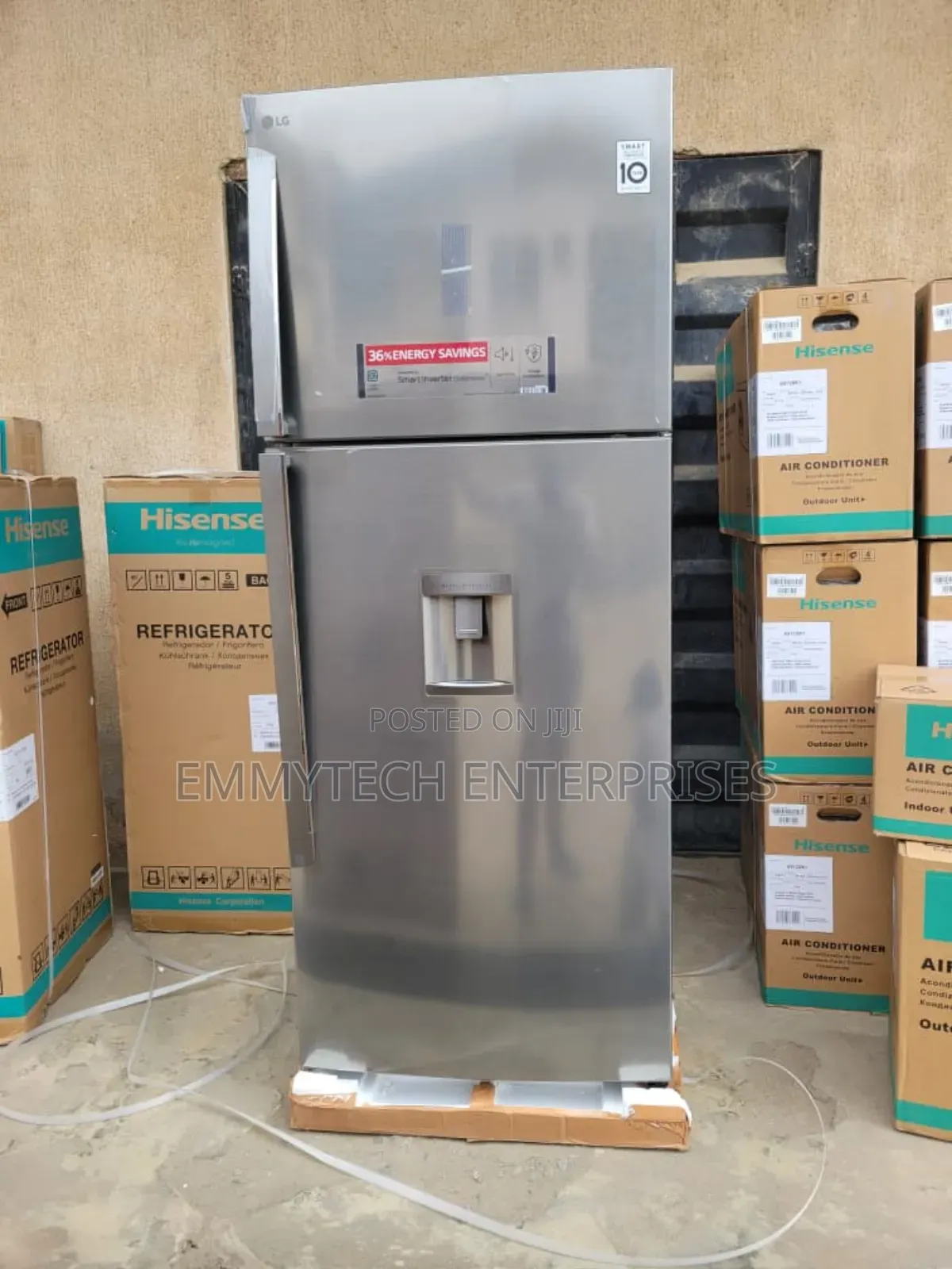 Lg Refrigerator Top Freezer, 471liters,Inverter Linear Compressor,Slim