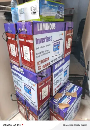Luminous Inverlast Tubular Battery 220amps 12v