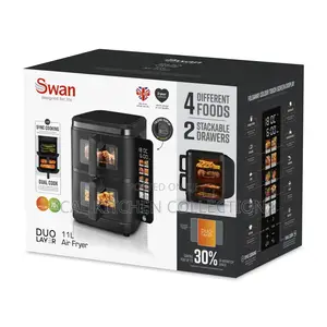 Swan Duo Layer 11l Air Fryer
