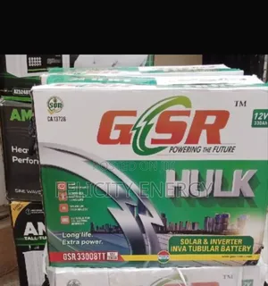 GSR Tubular Battery 300amps 12v (Hulk)