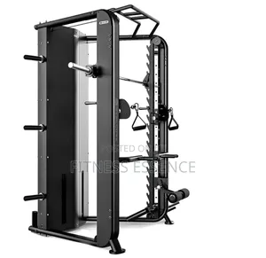 Commercial Smith Machine With Cable Cross Over