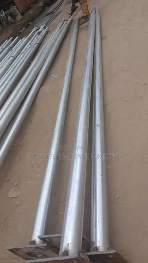 Galvanized Street Light Pole