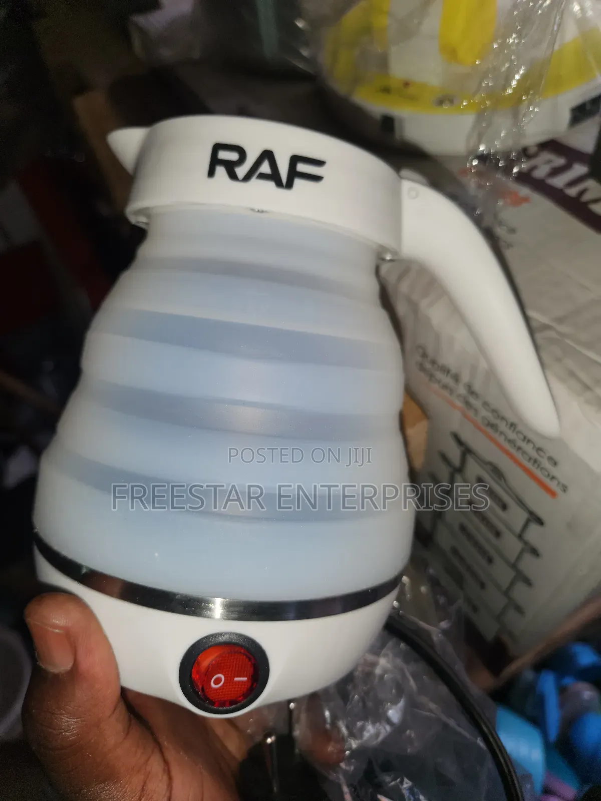 Foldable Electric Kettle. Travel Portable Foldable Electric Kettle.