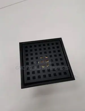 15 Cm Floor Drain Black