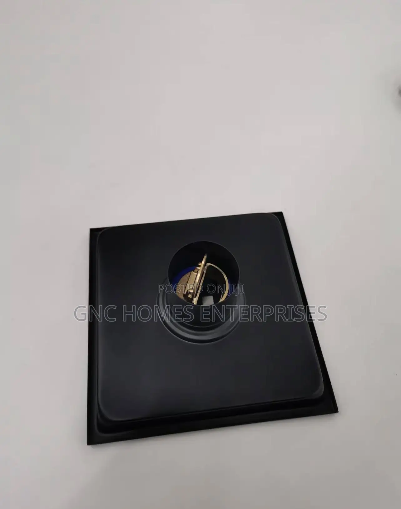 15 Cm Floor Drain Black