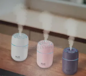 Usb Colourful Humidifier. Quiet Air Purifier.