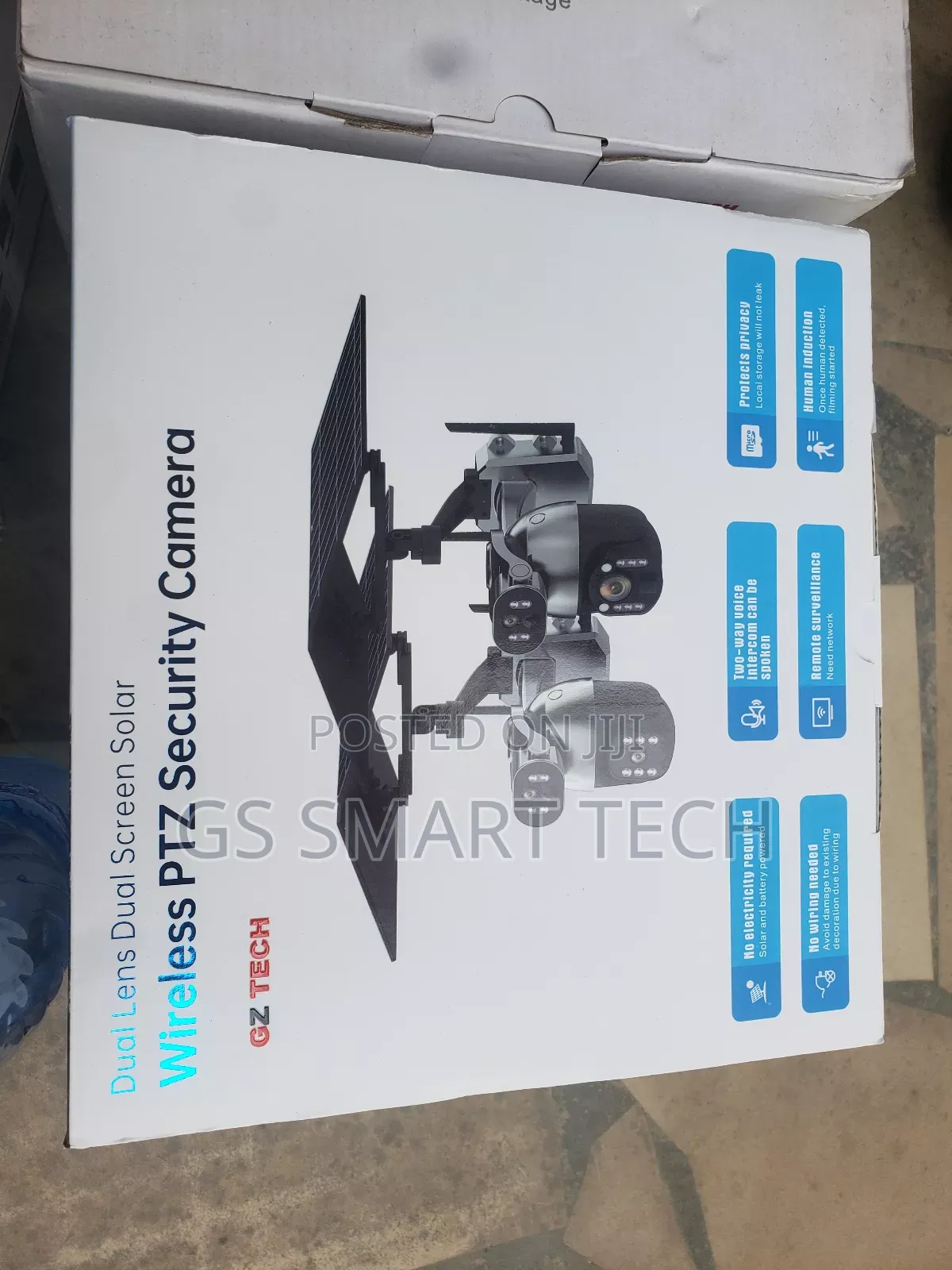 2 Lence Ubox 4g Solar CCTV Camera