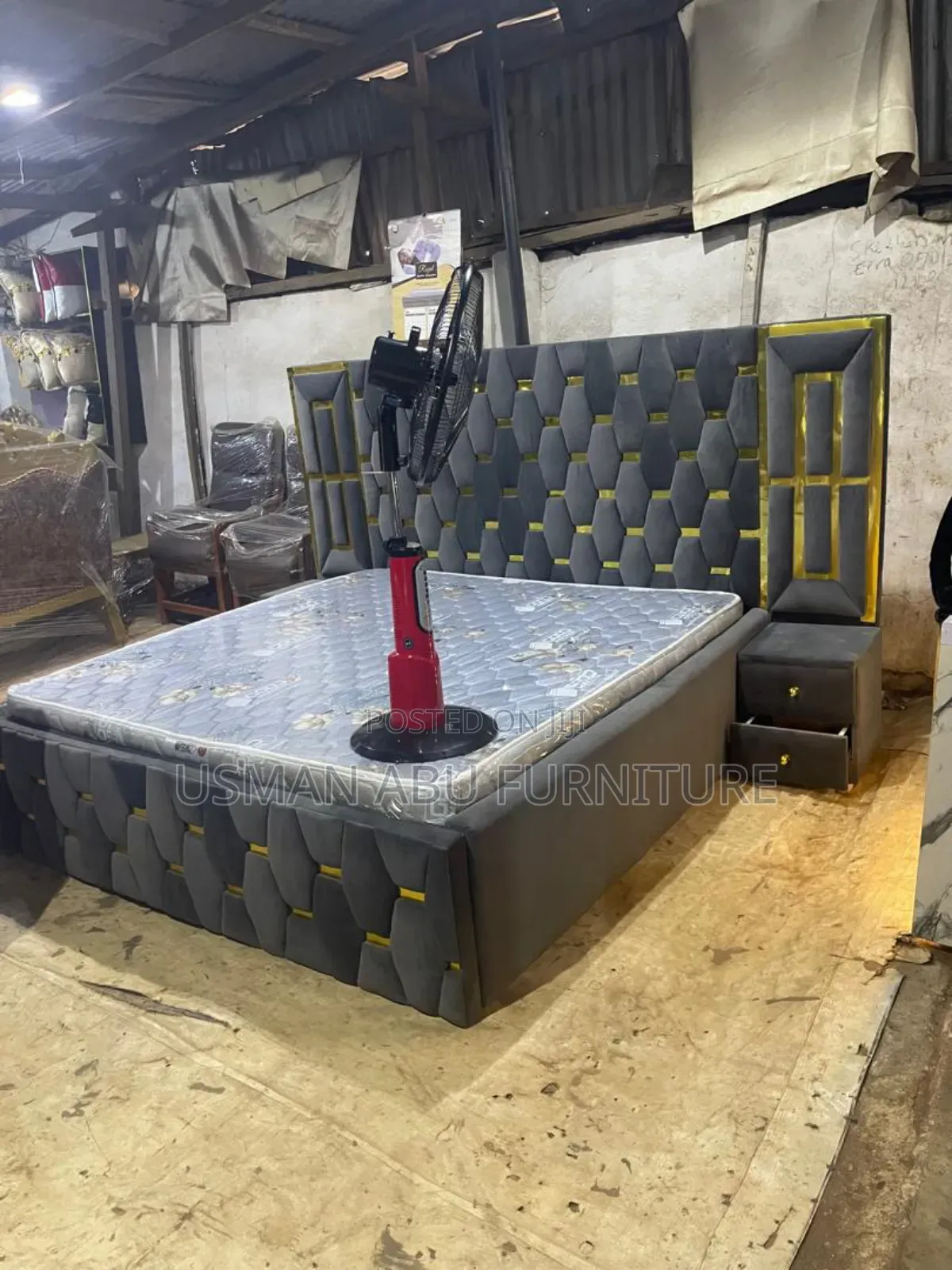 Six by Six Padded Bed