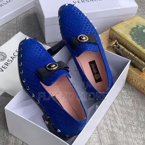 Original Versace Studded Loafers
