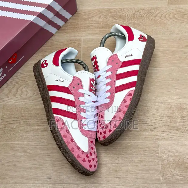 adidas gazelle silver green womens Adidas Samba x CDG play Sneakers – Jeunesstore main image 1