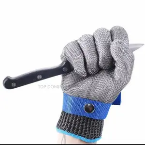Stainless Steel Cut Resistance Chef Protective Work Hand Gloves