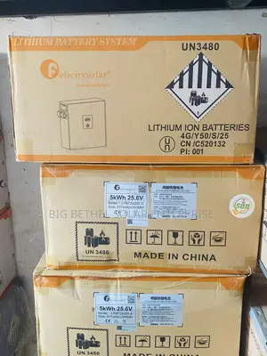 5kwh 24v 100ah Felicity Solar Lithium Iron Battery
