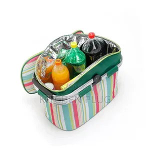 Portable Picnic Lunch Bag With Zipper