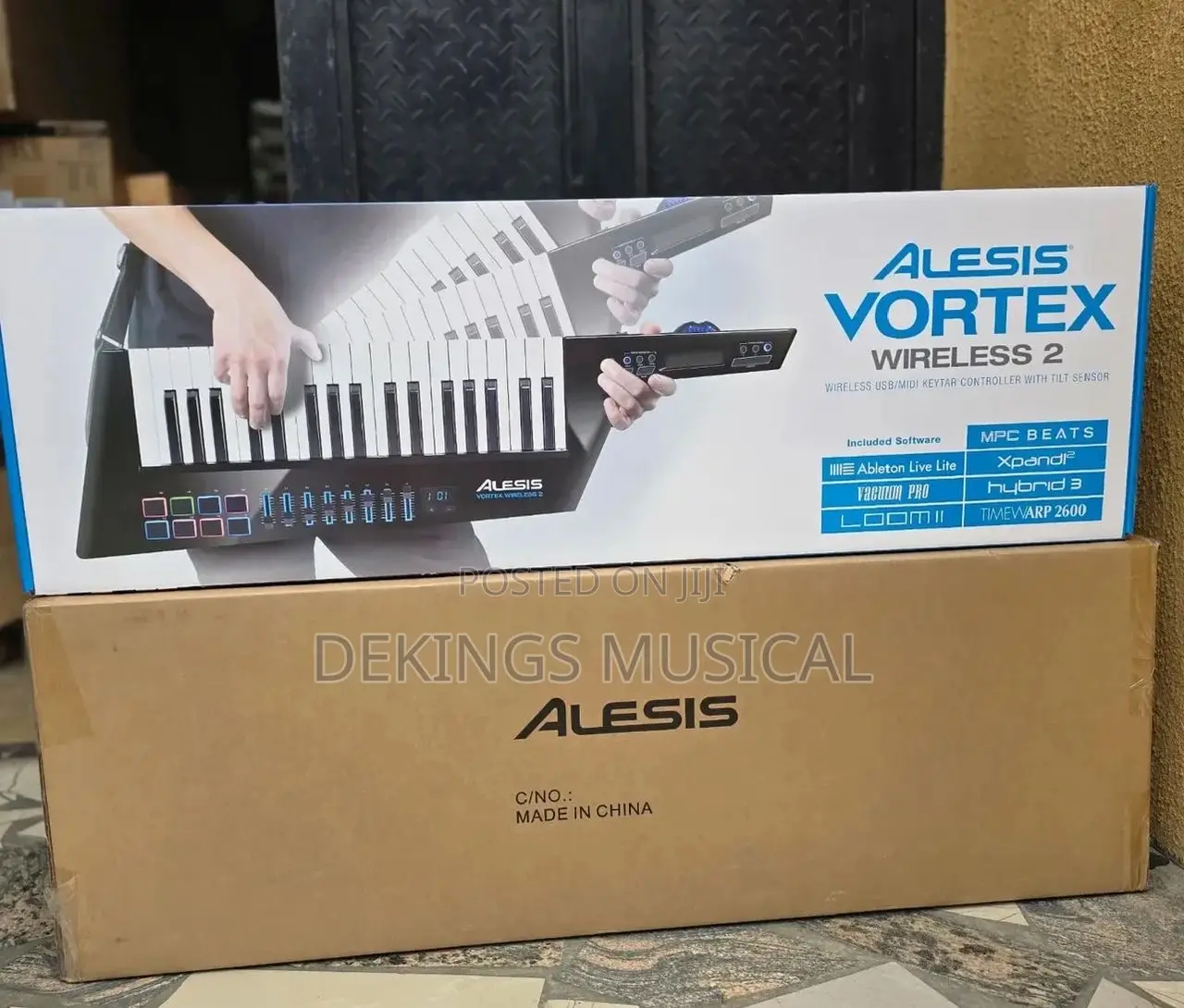 Alesis Vortex Wireless 2 Usb Midi Wireless Keytar Keyboard Controller