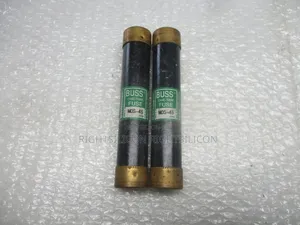 Usa Bussmann Nos-45 Fuse Lot of 2 NSNP