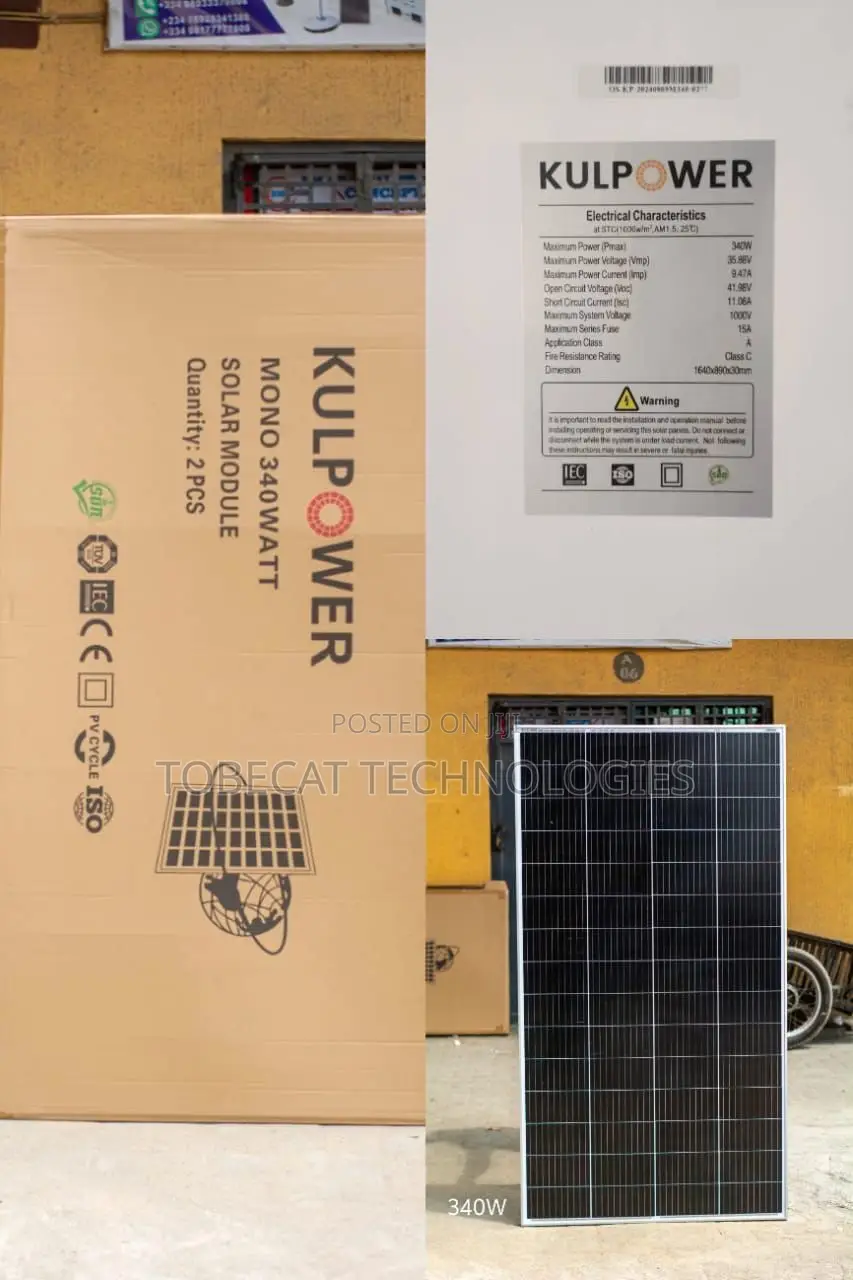 340w Half Cut Solar Panel